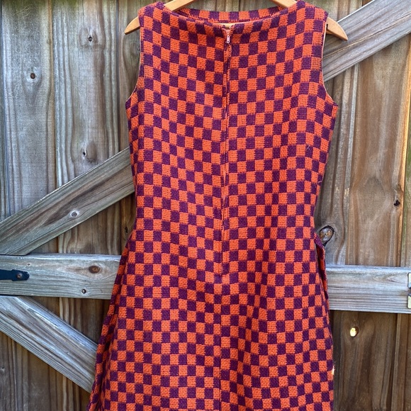 1970s Vintage Tweed Dress - Picture 5 of 7